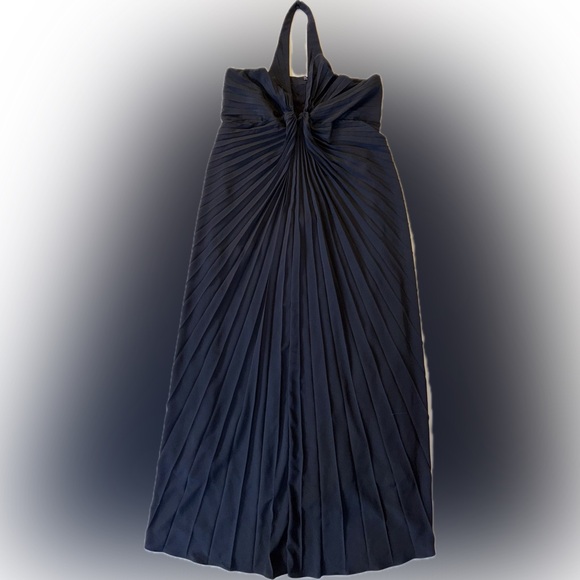 Anthropologie Pleated Halter Maxi Dress - Picture 8 of 8